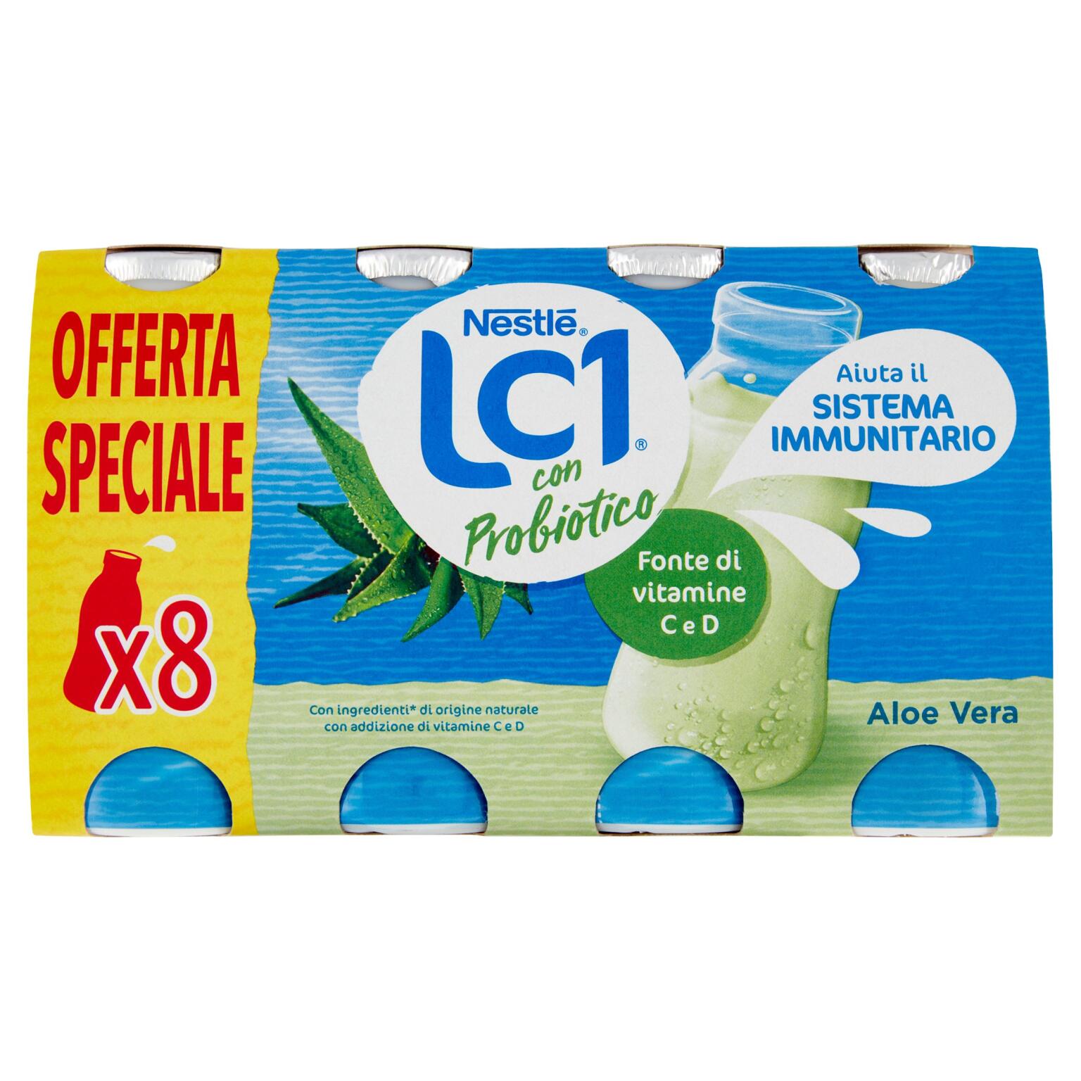 Lc1 vital aloe vera 8x90g Nestlè