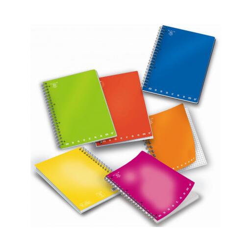 Quaderno spiralato A4 monocromo 1 riga 70f