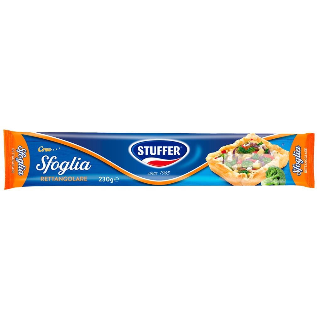 Pasta Sfoglia Vegatale Rettangolare 230g Stuffer