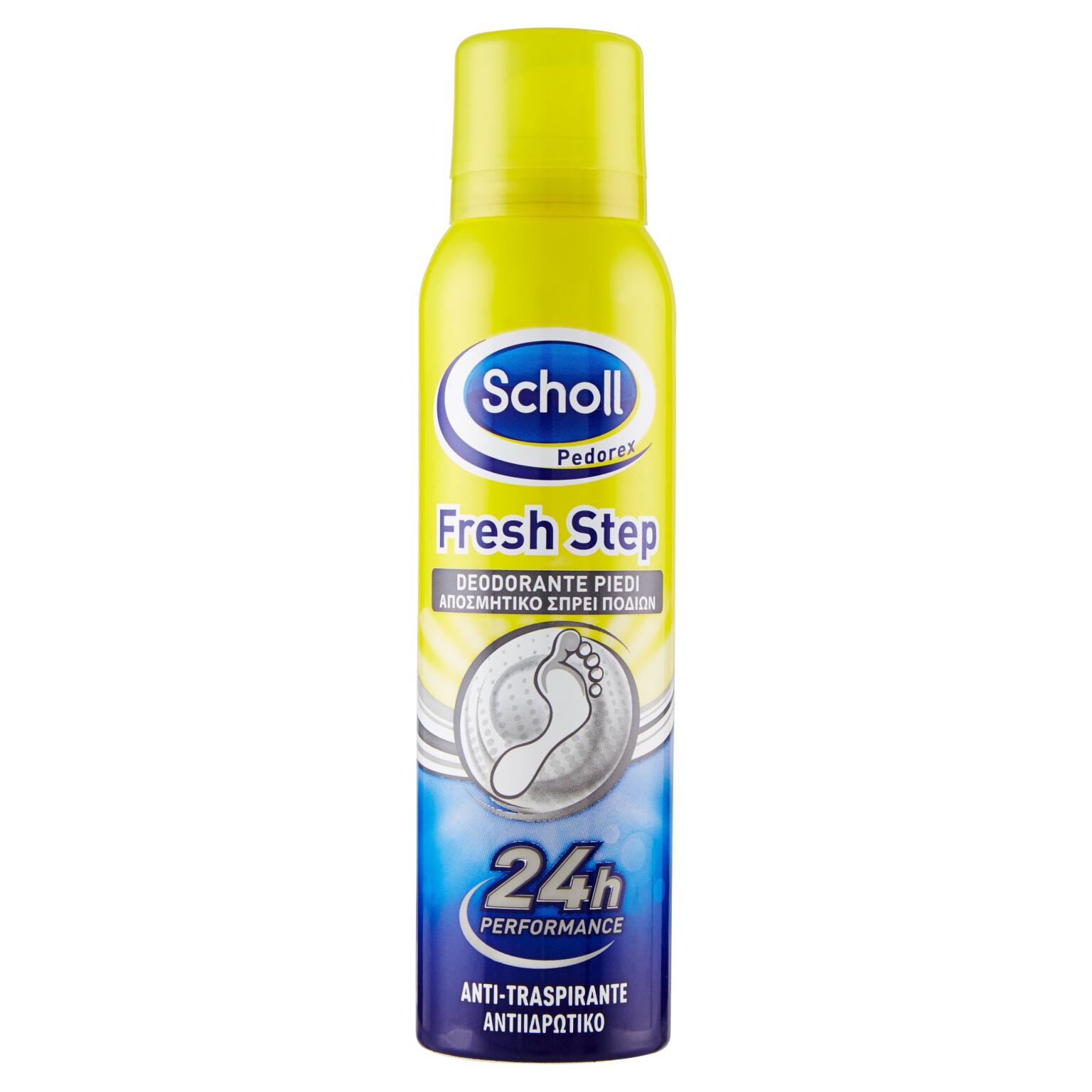 Deodorante piedi anti-traspirante 150ml Scholl