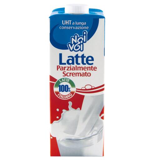 Latte parzialmente scremato 100% italiano 1L Noi&Voi