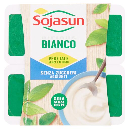 Sojasun Bifidus Bianco Calcio 4x100g