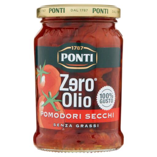 Pomodori Secchi Zero Olio 300g Ponti