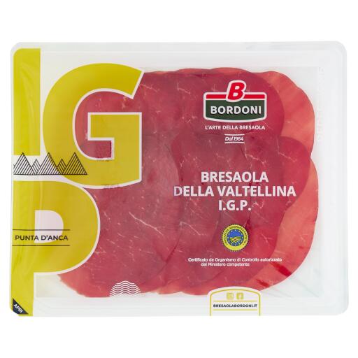 Bresaola della Valtellina igp 90g Bordoni