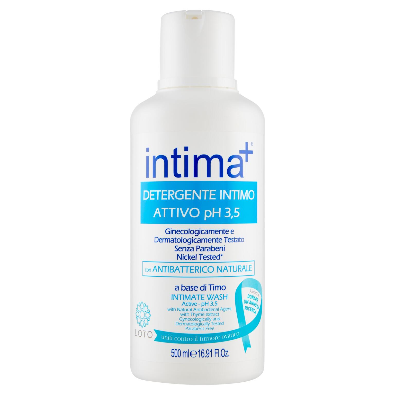 Detergente intimo attivo ph 3.5 500ml