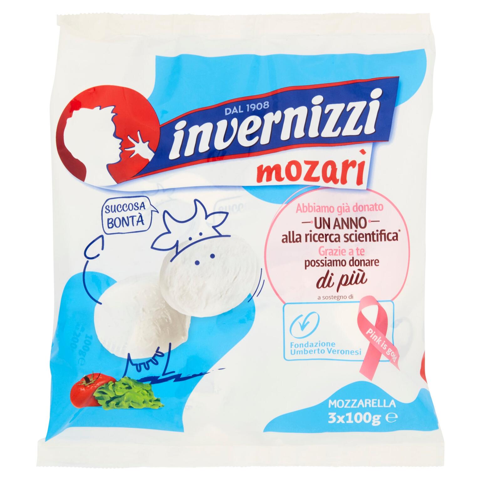 Mozarì tris 3x100g Invernizzi