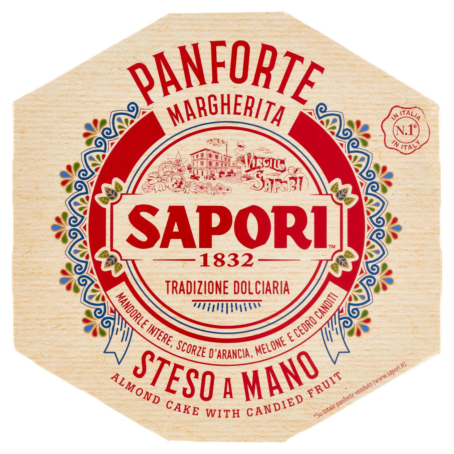 Panforte margherita 320g Sapori