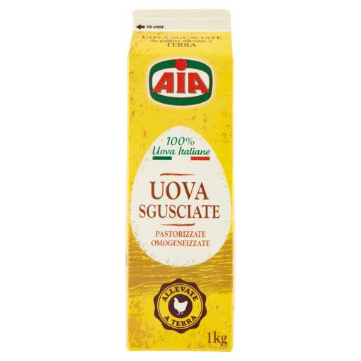 Uova sgusciate liquide 1Kg Aia