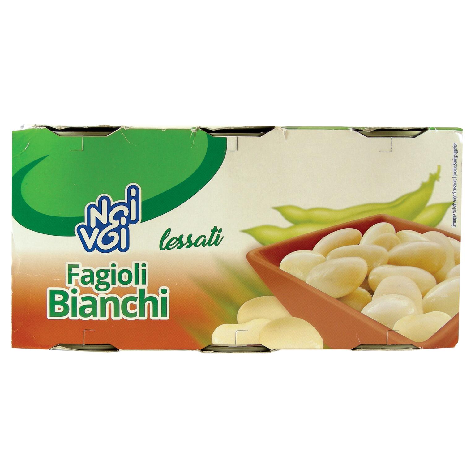 Fagioli bianchi Spagna 400gx3 Noi&voi