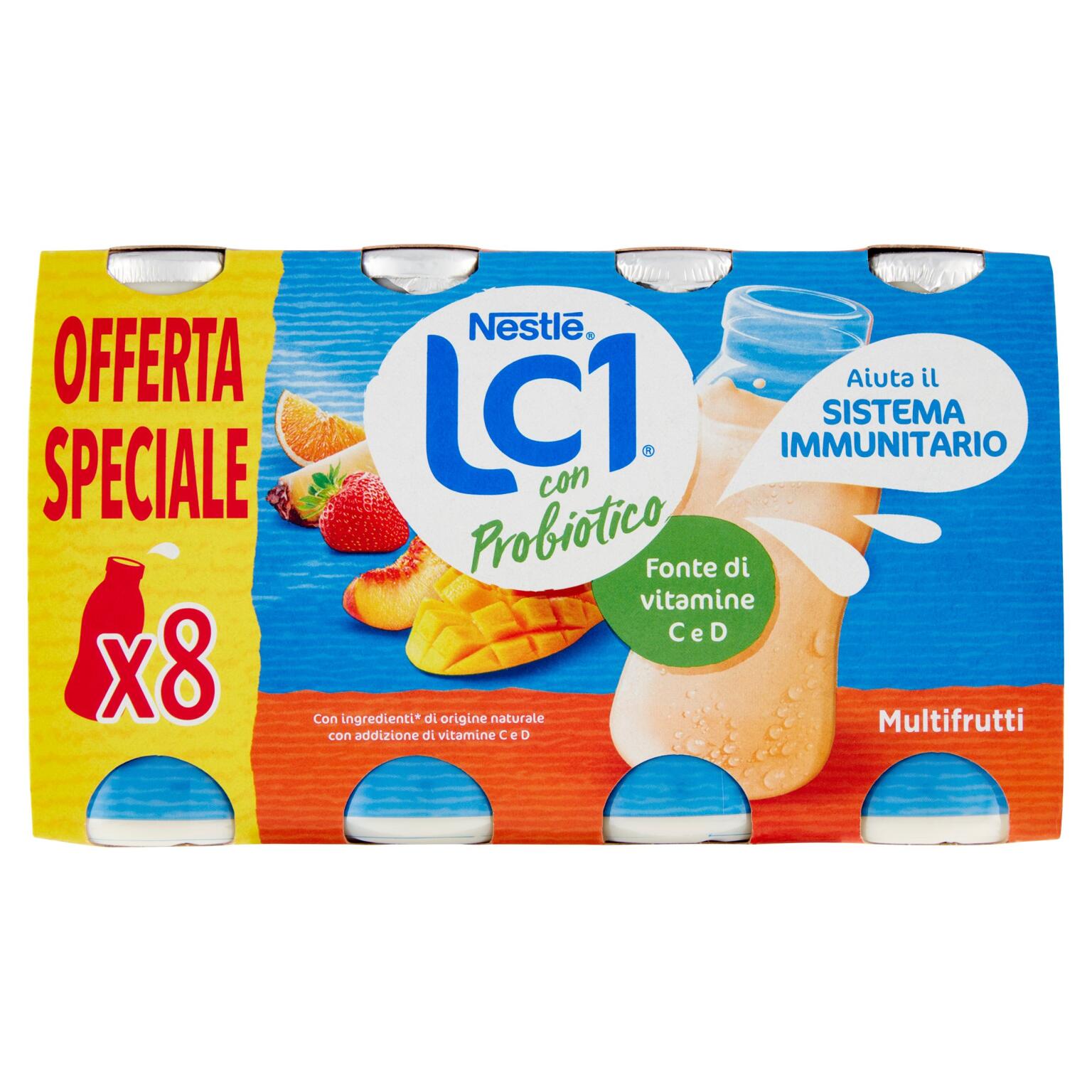Lc1 vital multifrutti 8x90g Nestlè