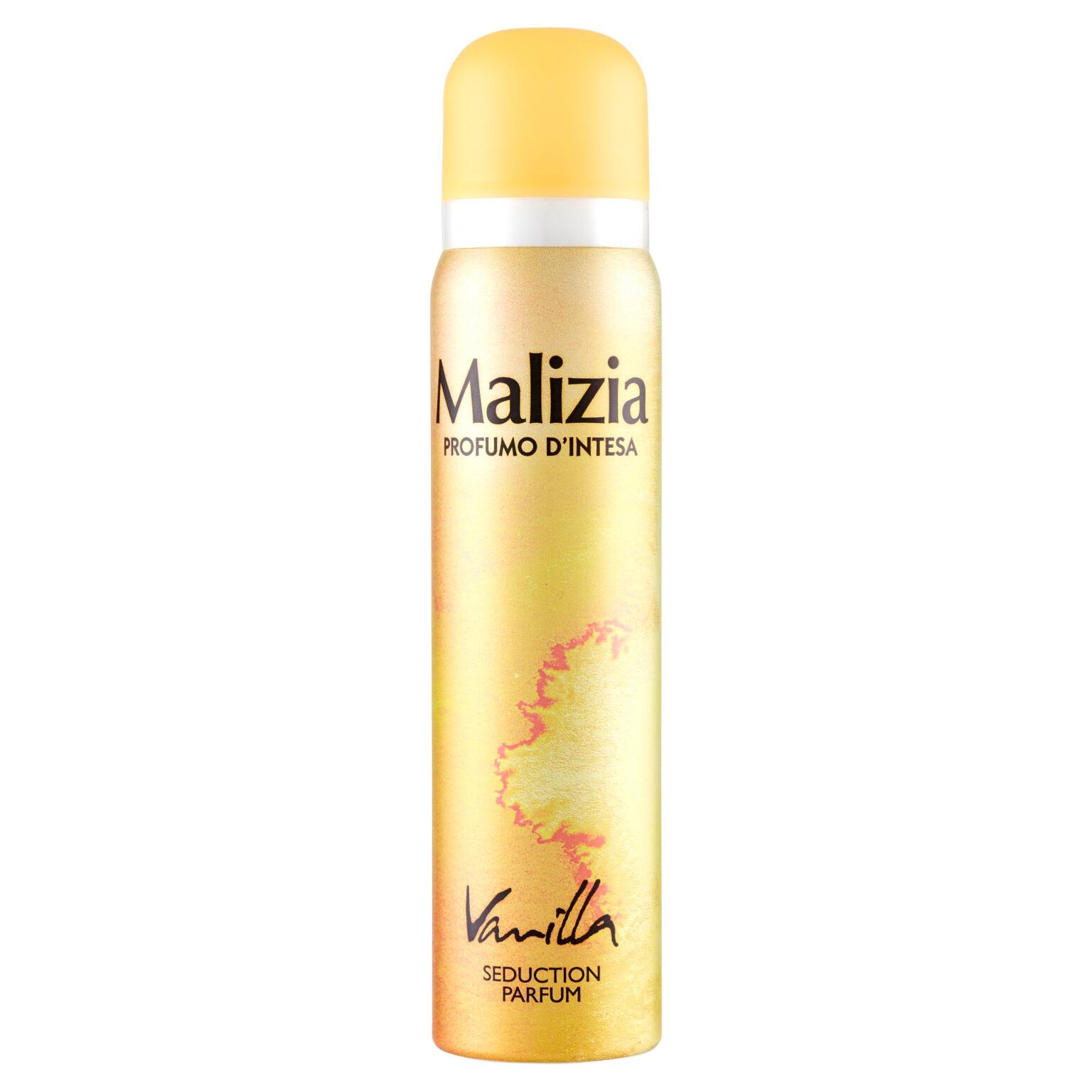 Deodorante spray profumo d'intesa vanilla 100ml Malizia