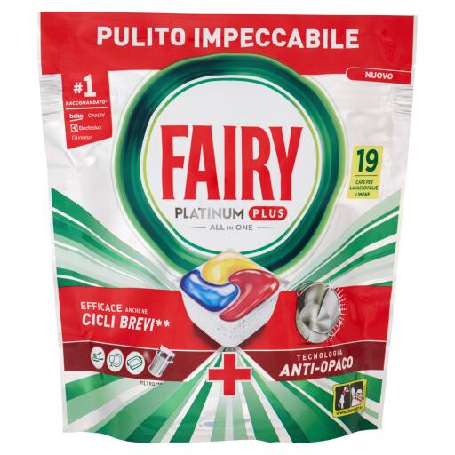 Fairy Platinum plus yellow 19 caps