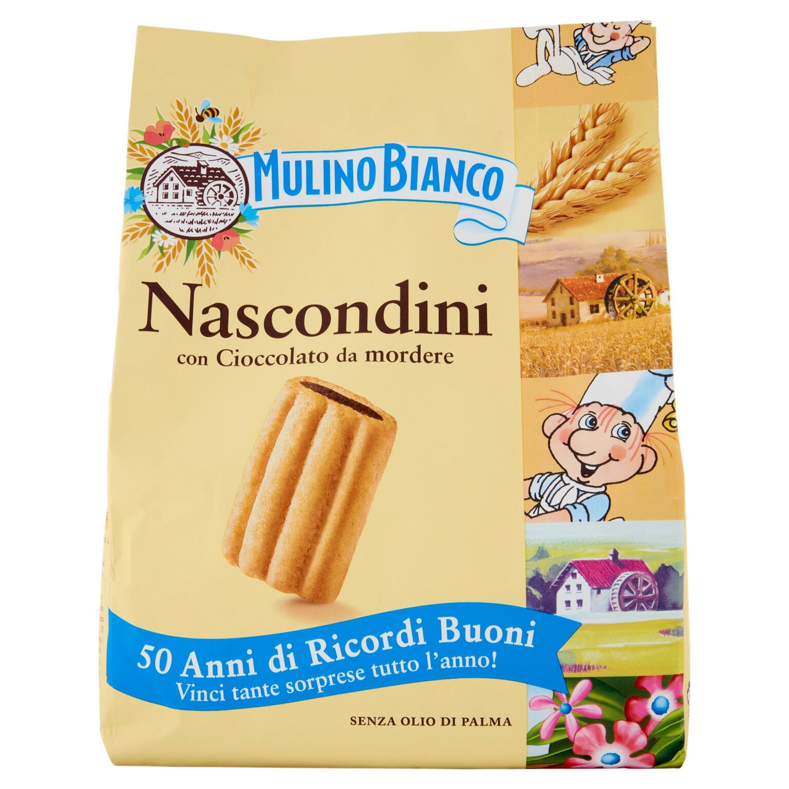 Biscotti nascondini con cioccolato 600g Mulino Bianco