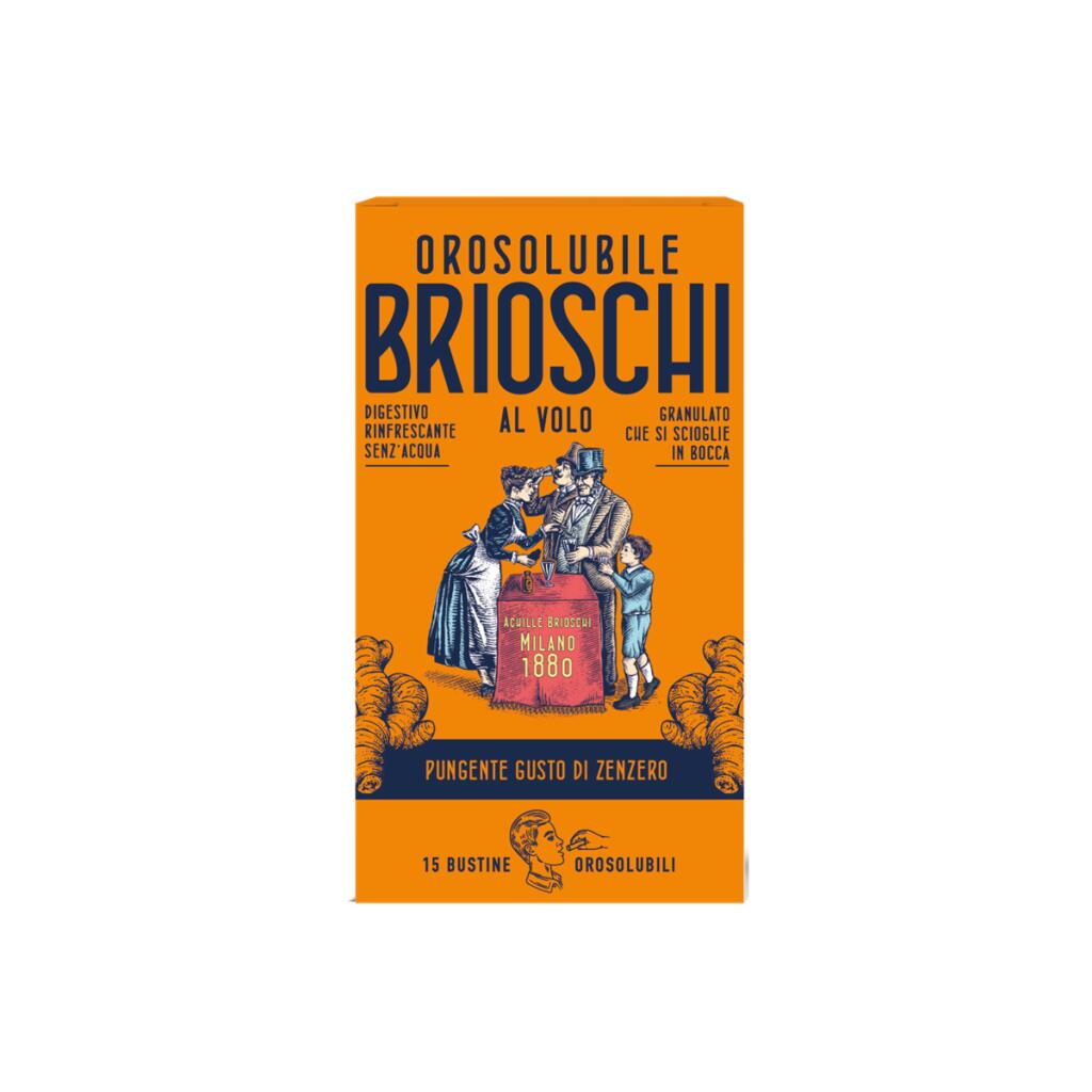Effervescente Brioschi 15bustine gusto Zenzero 15g