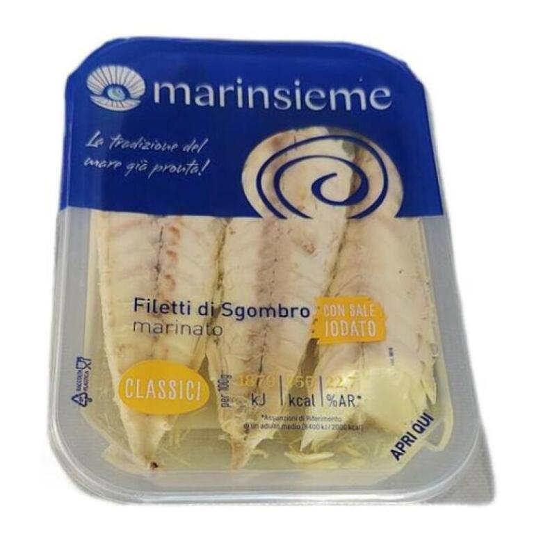 Filetti di sgombro 130g Marinsieme