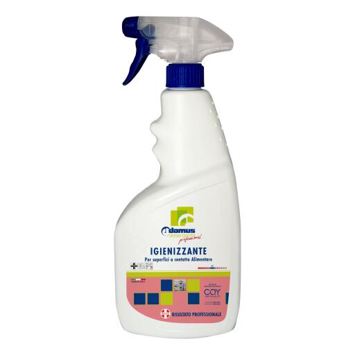 Igienizzante per superfici a contatto alimentare 750ml Domus