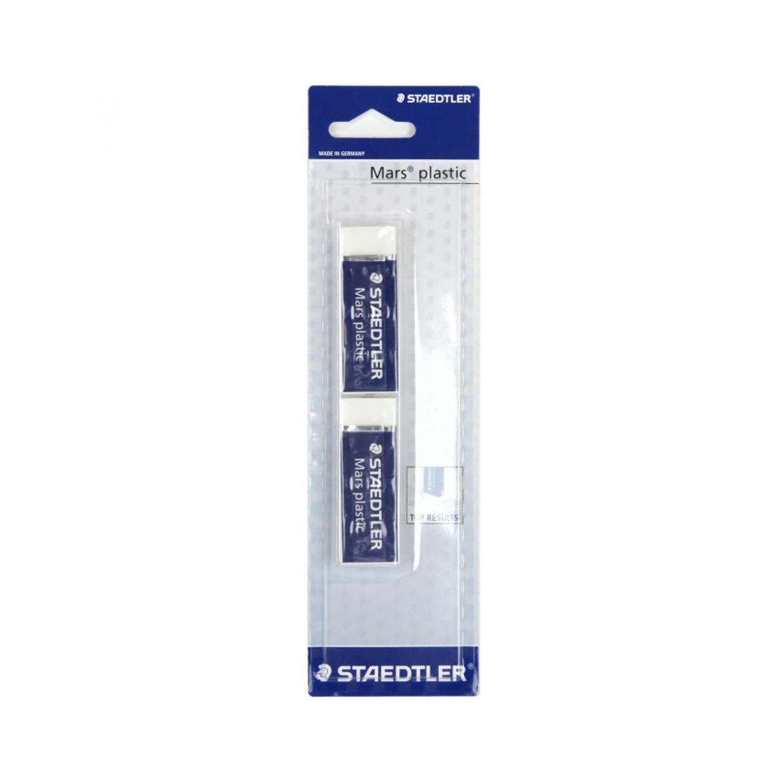 Gomme mars plastic 2 pezzi Staedtler