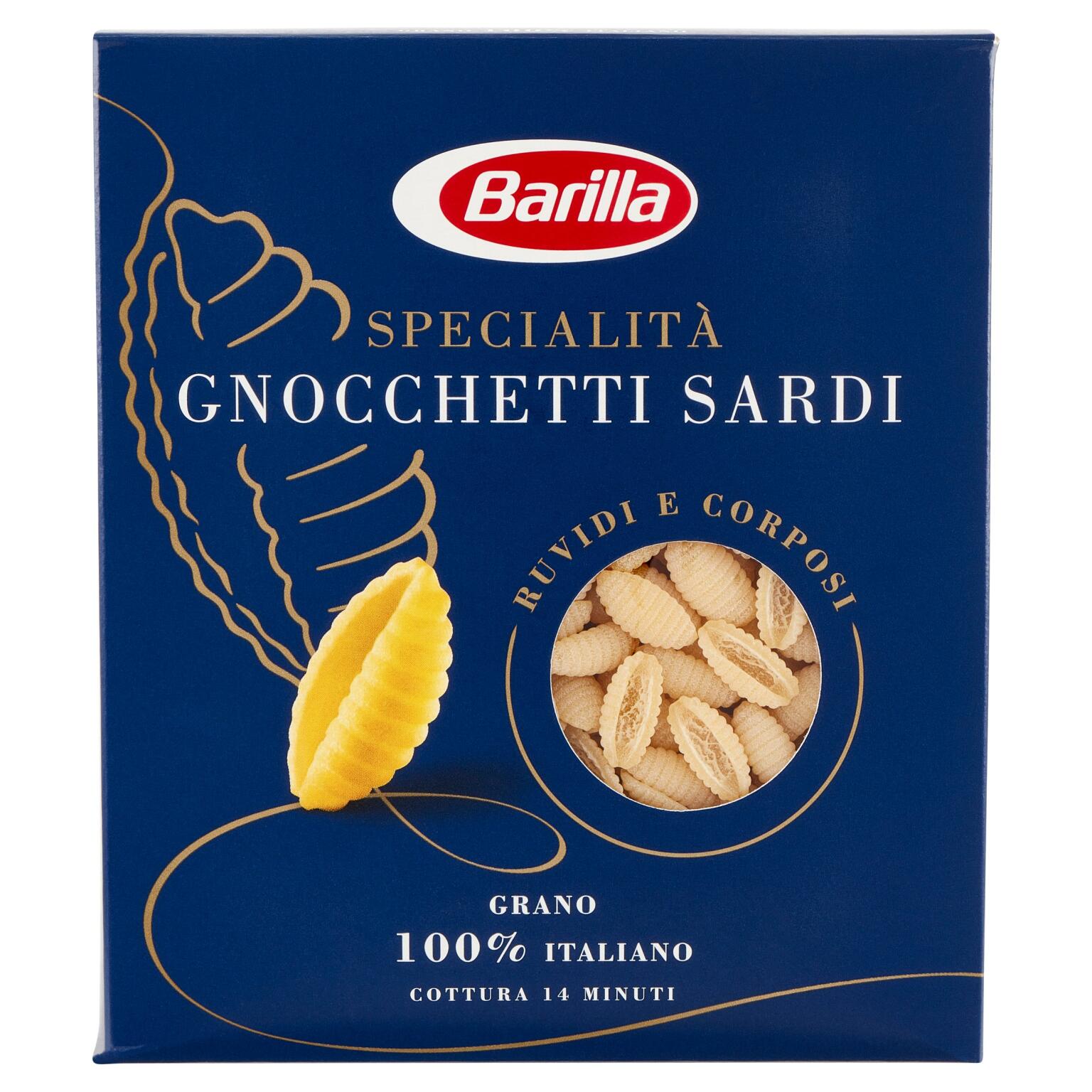 Gnocchetti Specialità pasta di semola di grano duro n°260 500g Barilla