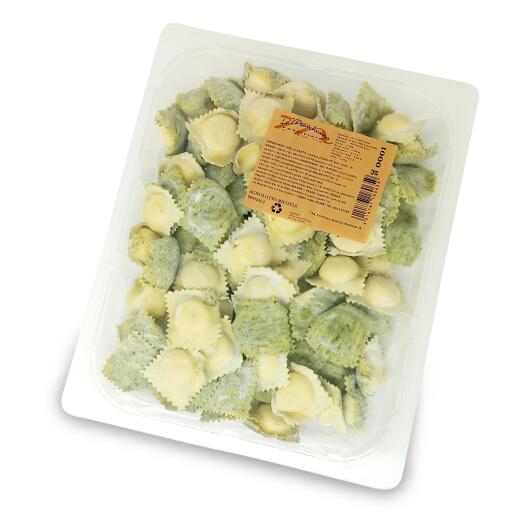 Ravioli ricotta e spinaci 1kg quadrotti La Marchesina