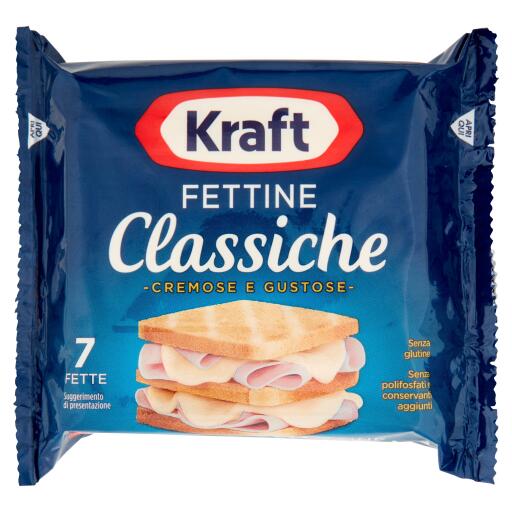Fettine di formaggio Classiche 175 g Kraft