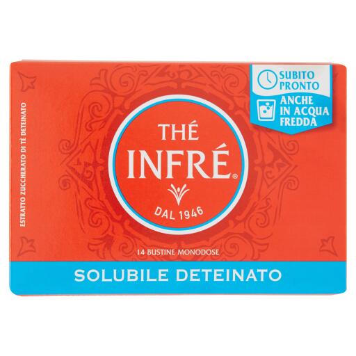 Thè infrè deinato solubile istantaneo 14 bustine monodose 70g