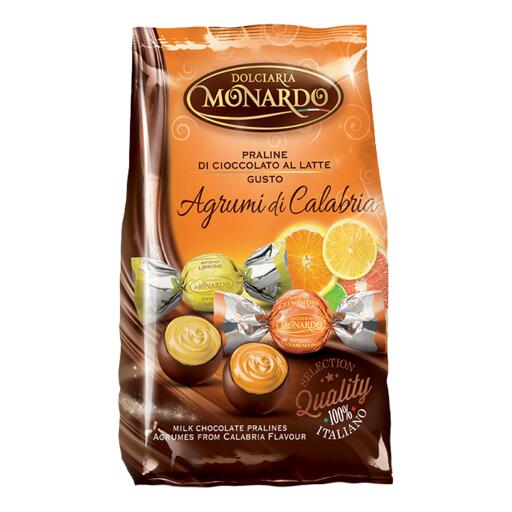 Praline agli agrumi calabresi 100g busta Dolciaria Monardo