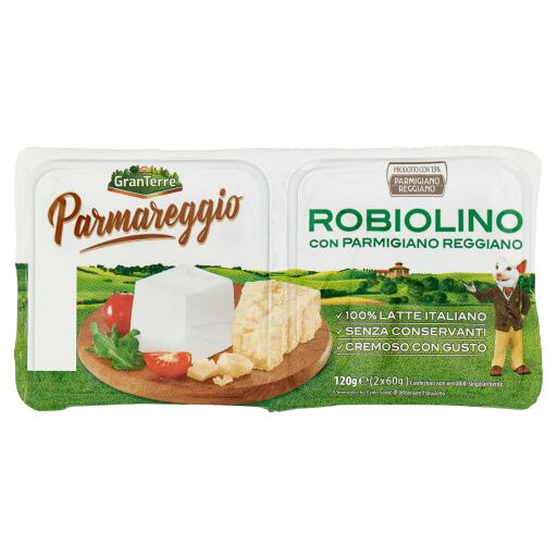 Robiolino al parmigiano reggiano 60gx2 Parmareggio