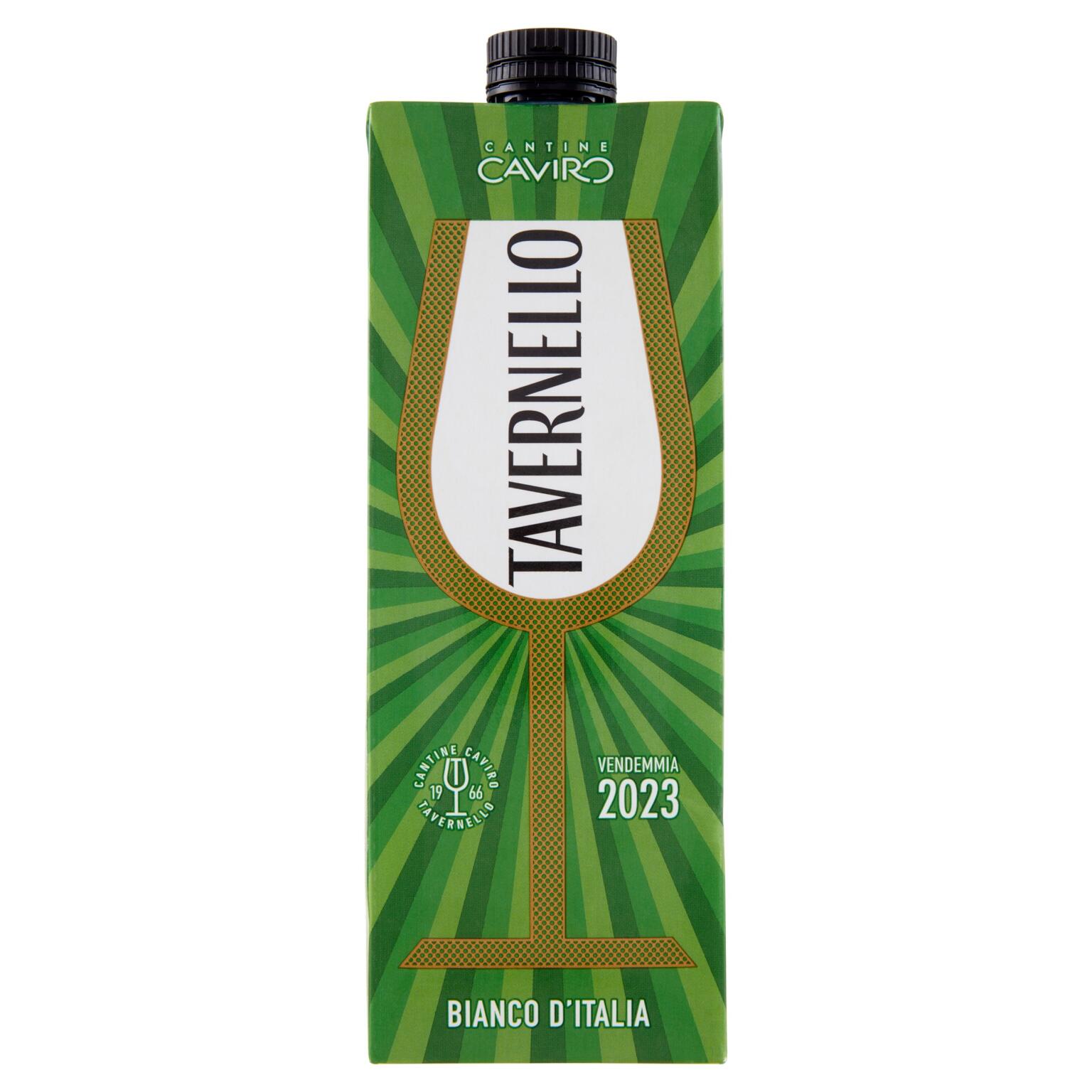 Vino bianco Tavernello brick 1L
