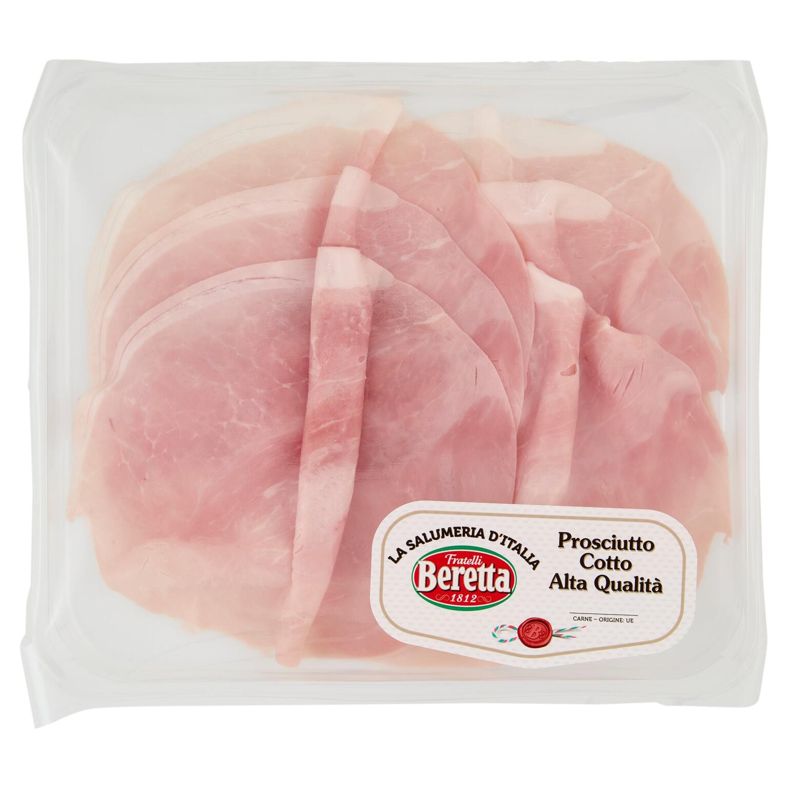 Prosciutto cotto alta qualità 110g Salumeri D'Italia