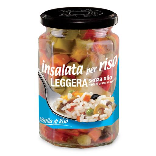 Insalata per riso leggera senza olio 160g Voglia di Riso