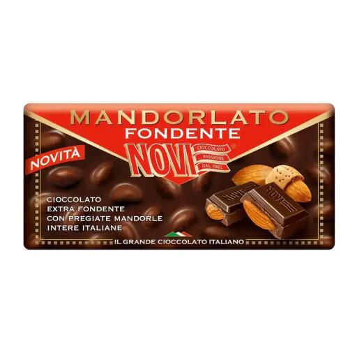 Tavoletta Mandorlato Fondente 100g Novi
