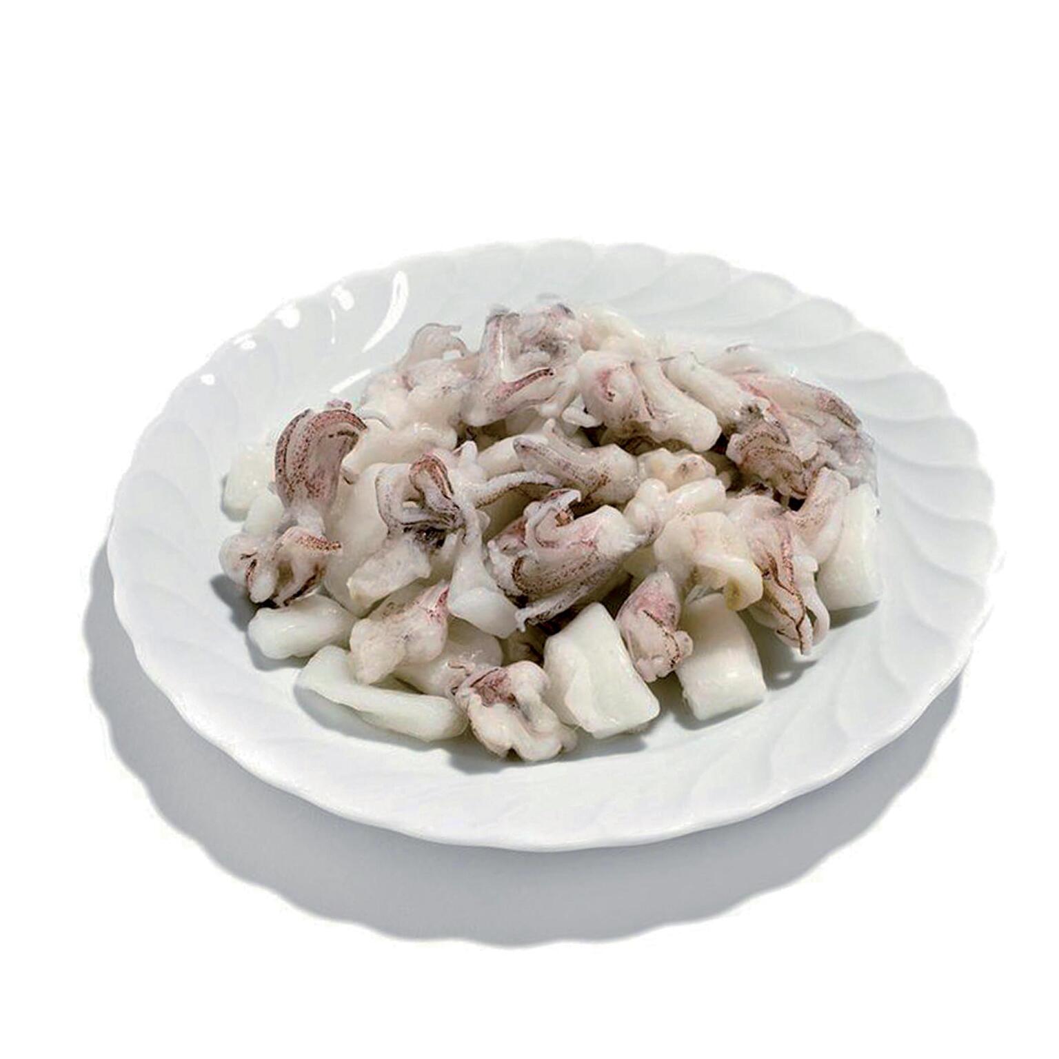 Anelli e ciuffi di calamaro 850g congelati