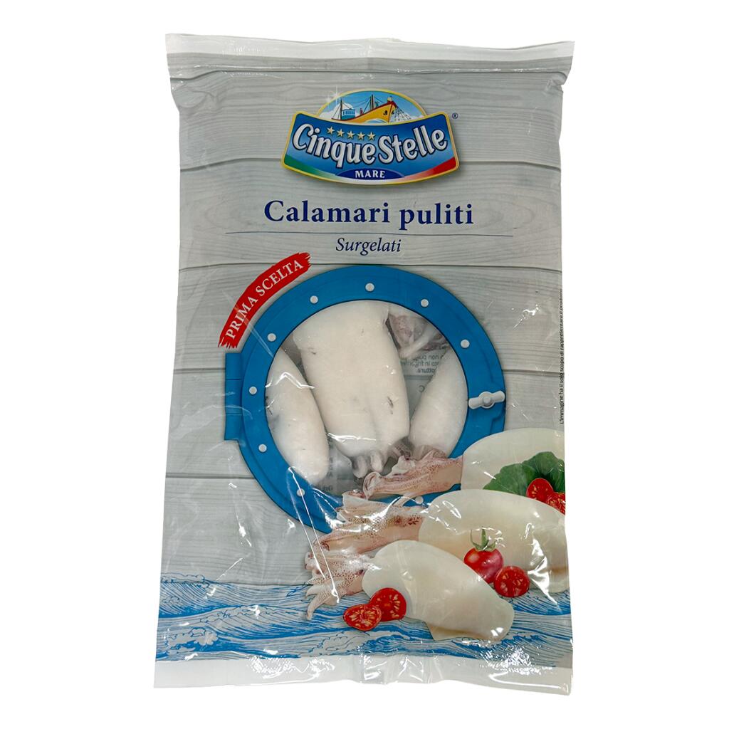 Calamari puliti surgelati 320g Cinque Stelle Mare