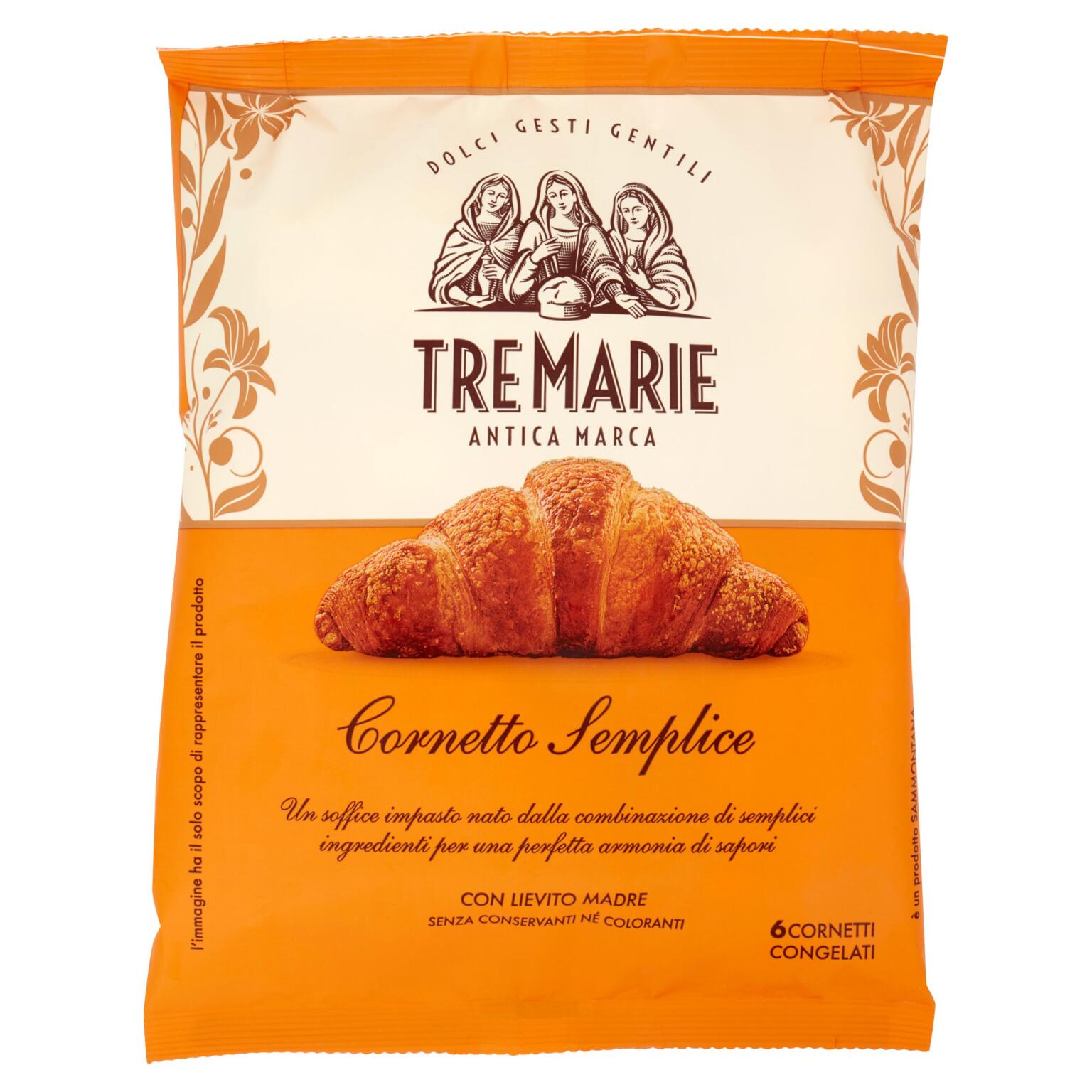 Cornetto semplice 330g Tre Marie