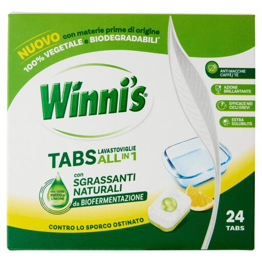 Winni's tabs lavastoviglie da 24pz