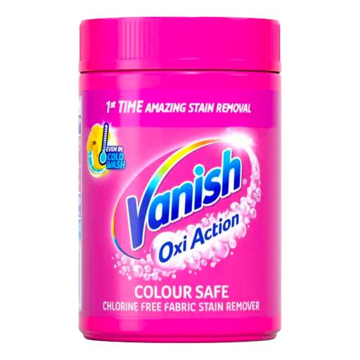 Vanish smacchiatore oxu action colour safe 470g
