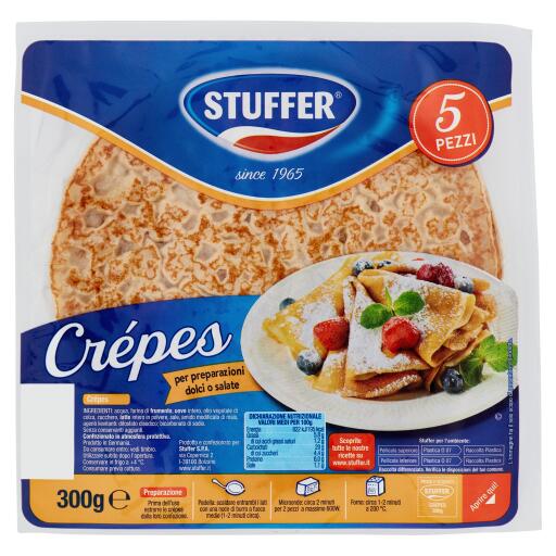 Crepes al naturale 300g Stuffer