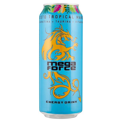 Energy Drink Tropical Mango 500ml Megaforce