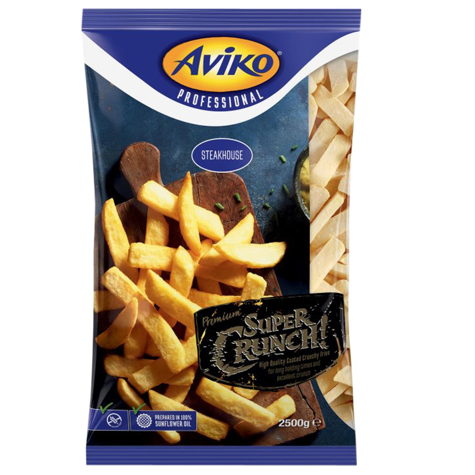 Patate Super Crunch Steakhouse 2,5kg Aviko
