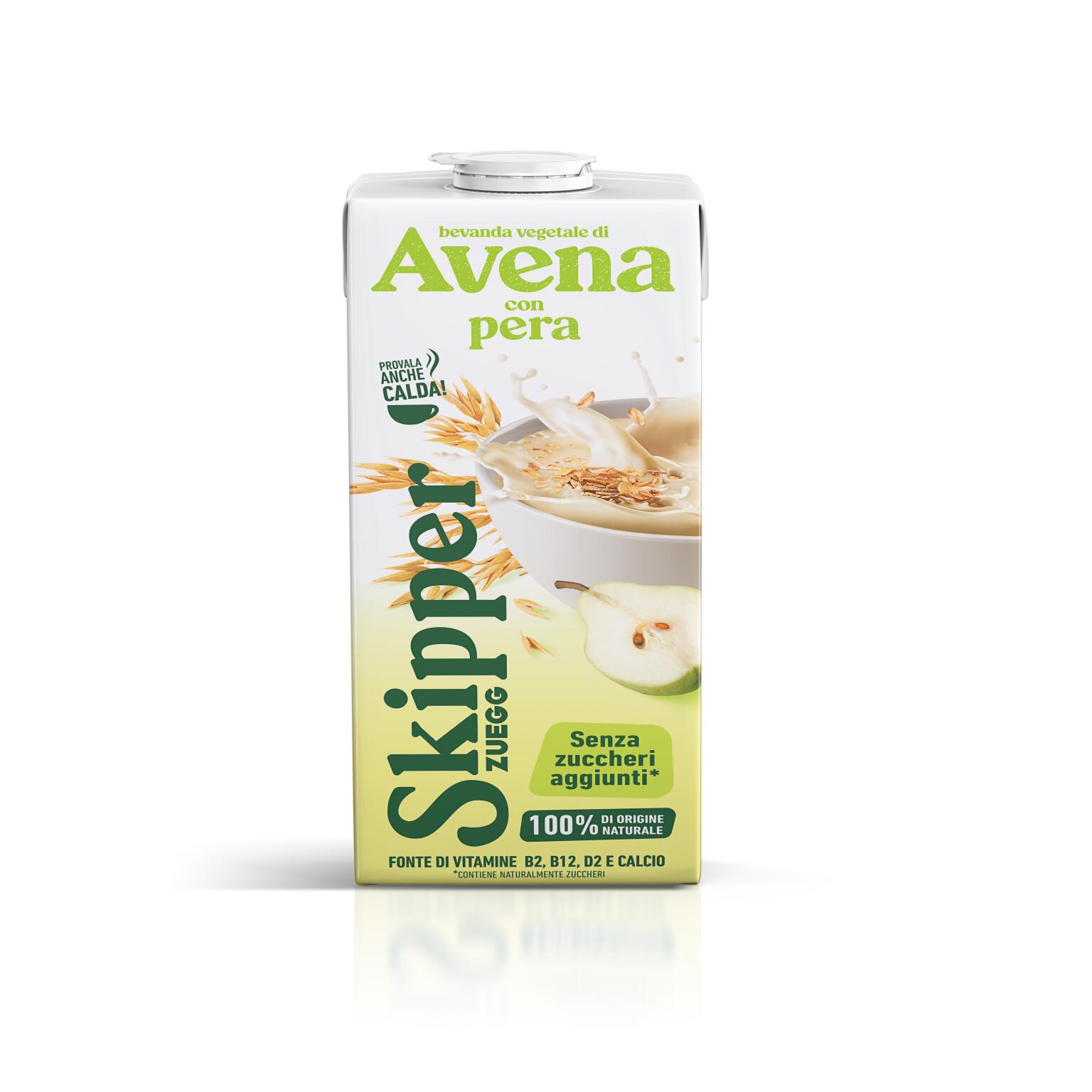 Bevanda Vegetale Avena e Pera 1l Skipper Zuegg