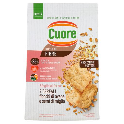 Sfoglie ai 7 Cereali 170g Cuore