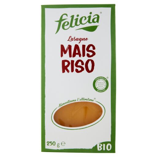 Lasagne con Farina di Mais -Riso 250g Felicia