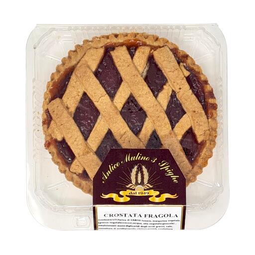 Crostata artigianale fragola 380g Antico Mulino 3 Spighe