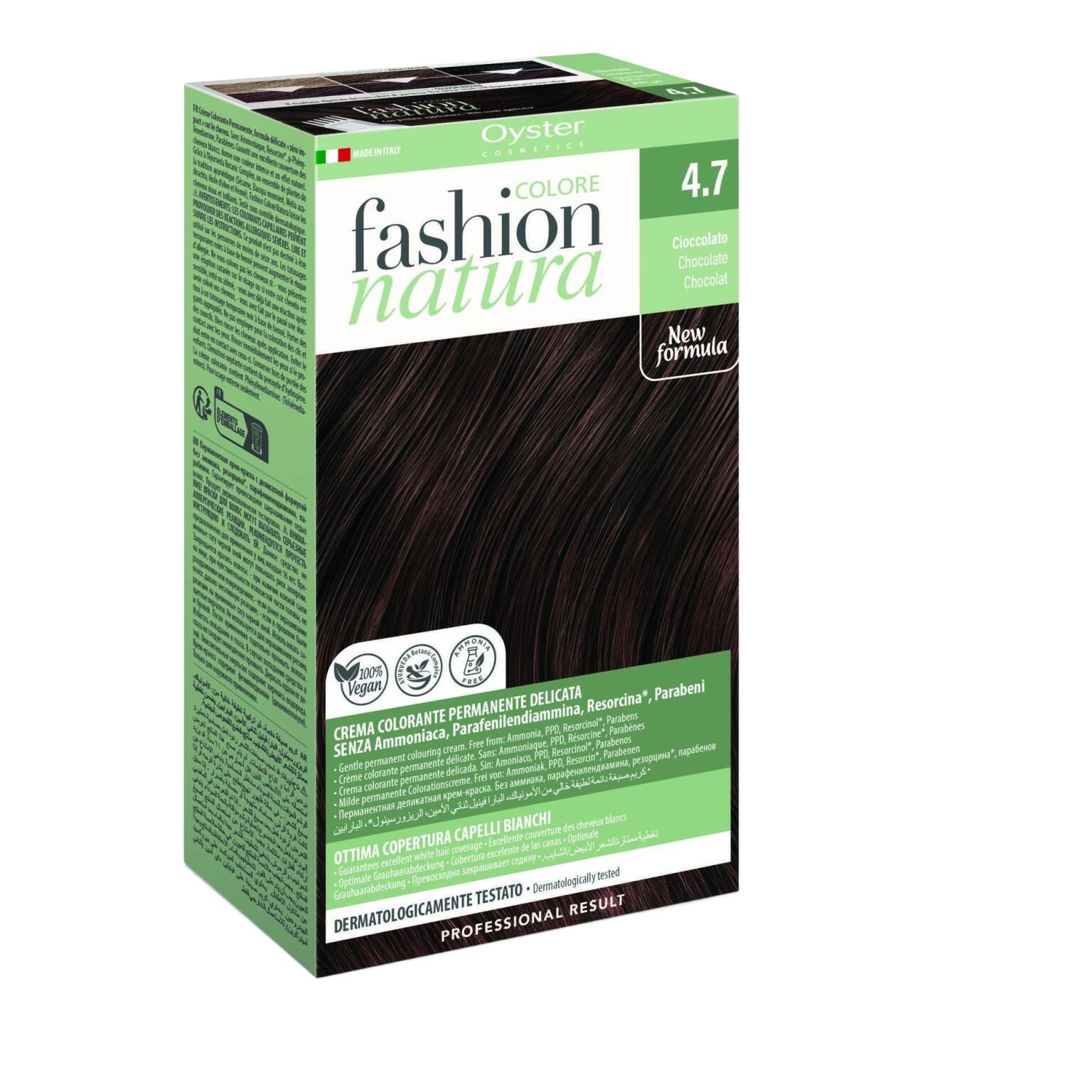 Fashion colore natura kit 4.7 cioccolato
