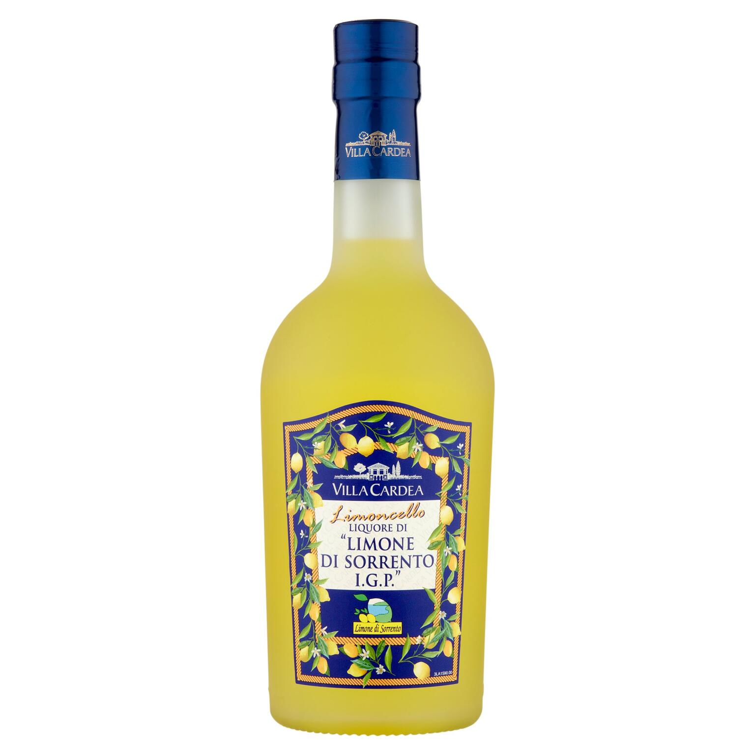 Limoncello limone di Sorrento IGP 30% 50cl Villa  Carola