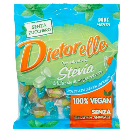 Dietorelle dure sugar free alla menta 70g