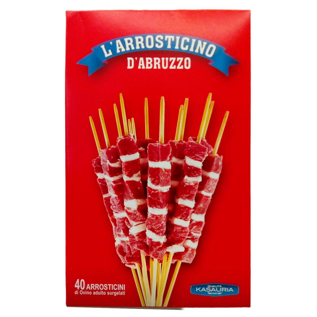 Arrosticini di carne ovina 800g circa L'Arrosticino d'Abruzzo