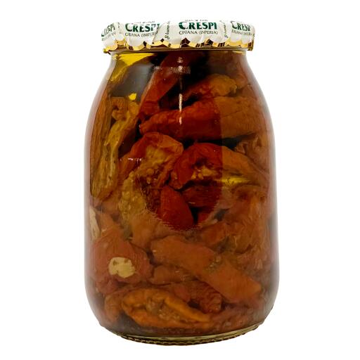 Pomodori Secchi in olio di semi di girasole 950g Crespi