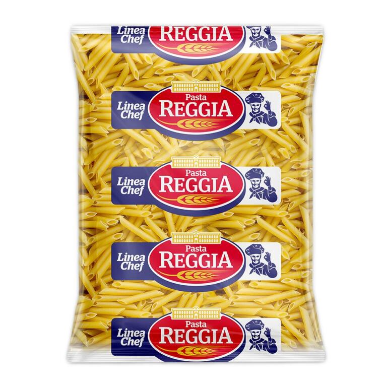 Mezze Penne Rigate n.38 5kg Reggia Chef