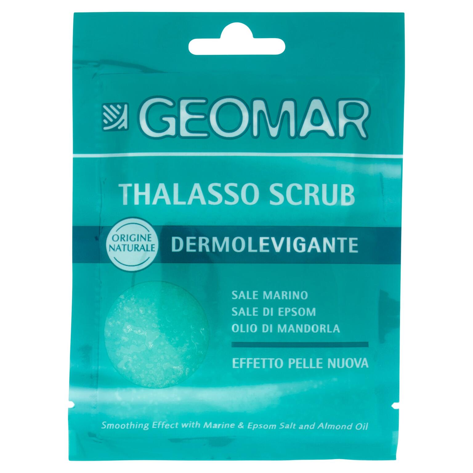 Thalasso scrub rinnovamento cutaneo profondo effetto pelle nuova 85g Geomar